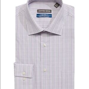 Geoffrey Beene Checked Broadcloth Sport Shirt-PINK-16-34/35